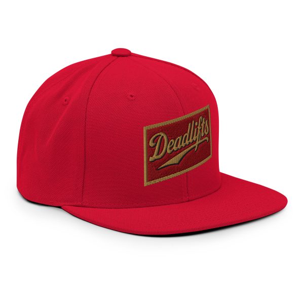 Classic Snapback Red Right Front 68330c0bb429f.jpg