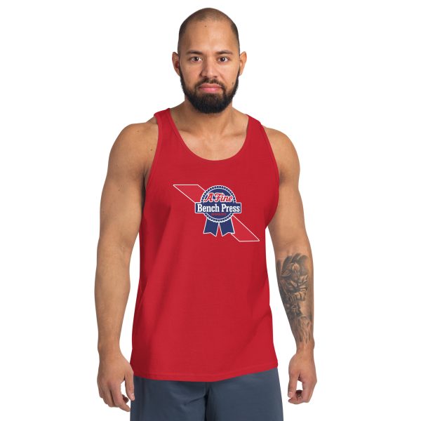 Mens Staple Tank Top Red Front 68335fd8186e4.jpg