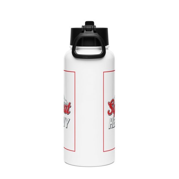 Stainless Steel Water Bottle With A Straw Lid White 32 Oz Back 68347d242bec6.jpg