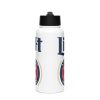 Stainless Steel Water Bottle With A Straw Lid White 32 Oz Front 6831cf02906c2.jpg