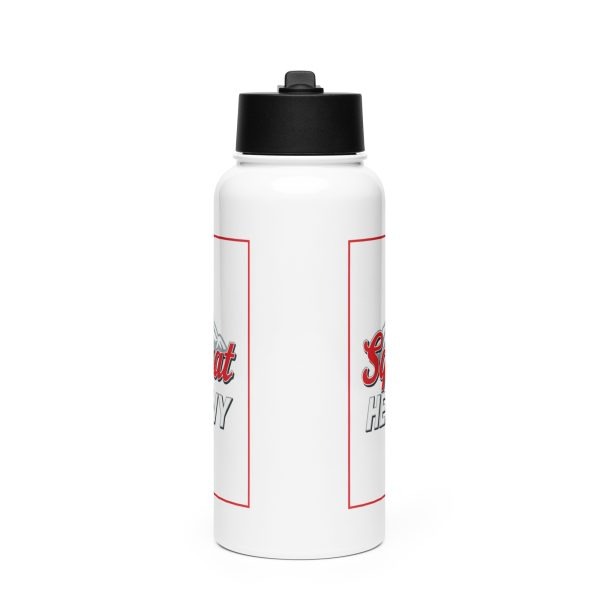Stainless Steel Water Bottle With A Straw Lid White 32 Oz Front 68347d242be3d.jpg