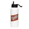 Stainless Steel Water Bottle With A Straw Lid White 32 Oz Left 68330aa0157a6.jpg