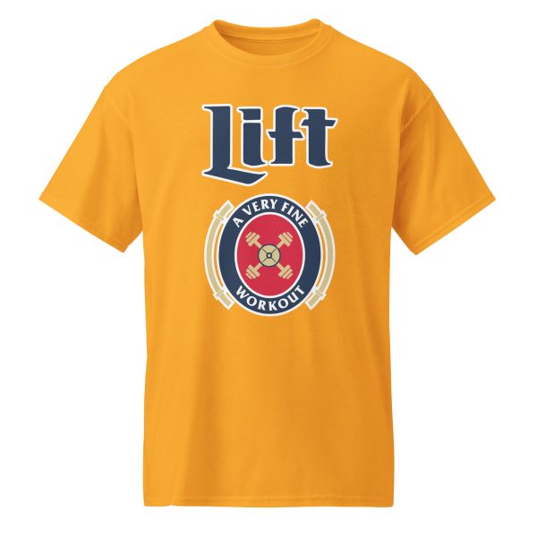 Unisex Sports Tee Gold Front 6830e6319186e.jpg