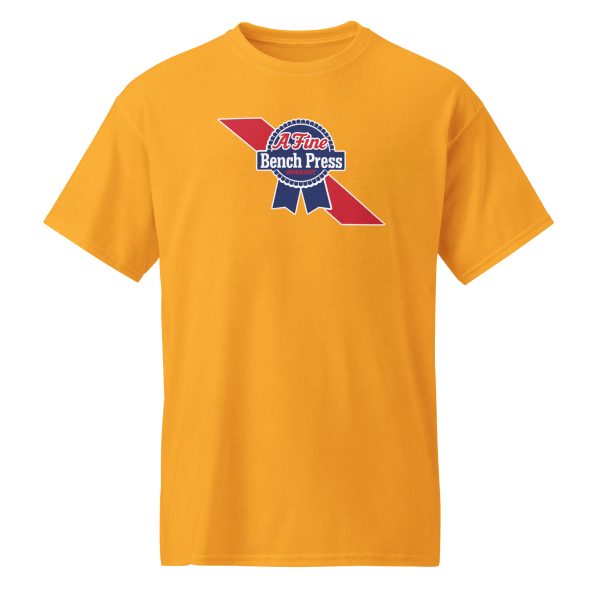 Unisex Sports Tee Gold Front 6833533a59627.jpg