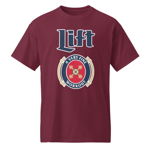 Unisex Sports Tee Maroon Front 6830e6318efed.jpg