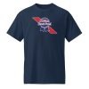 Unisex Sports Tee Navy Front 6833533a56679.jpg