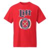 Unisex Sports Tee Red Front 6830e63190780.jpg